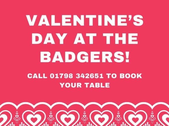 Valentine’s Day at the Badgers!