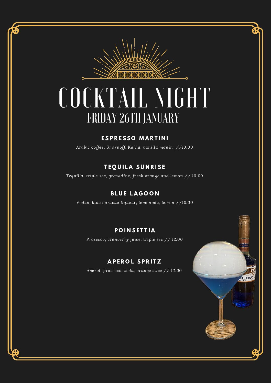 Friday Night Cocktail Night!